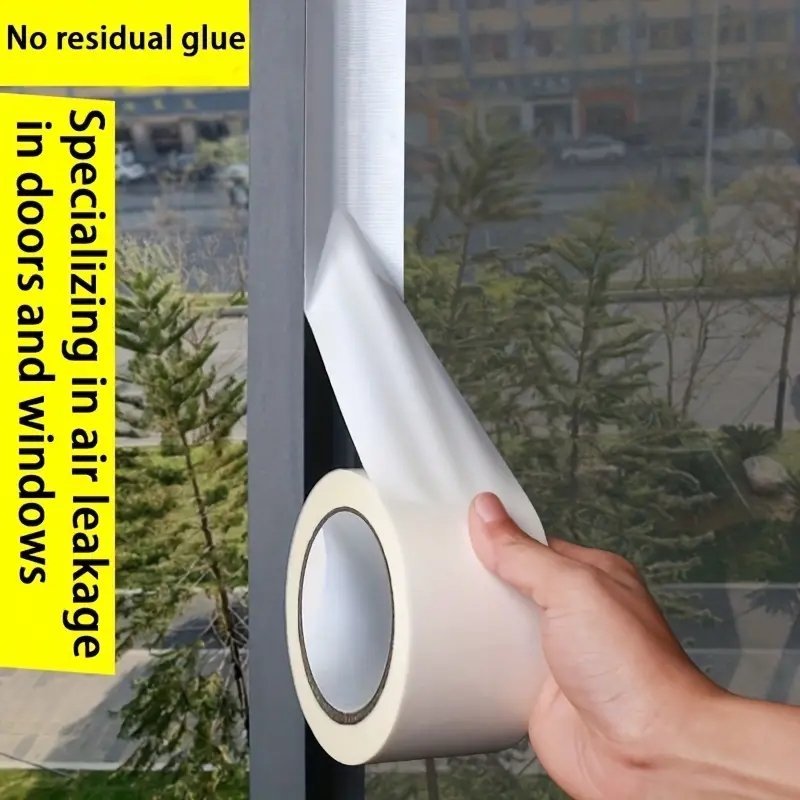 Nastro sigillante per finestre antivento Striscia sigillante autoadesiva per giunture Forte nastro adesivo impermeabile antipolvere per porte