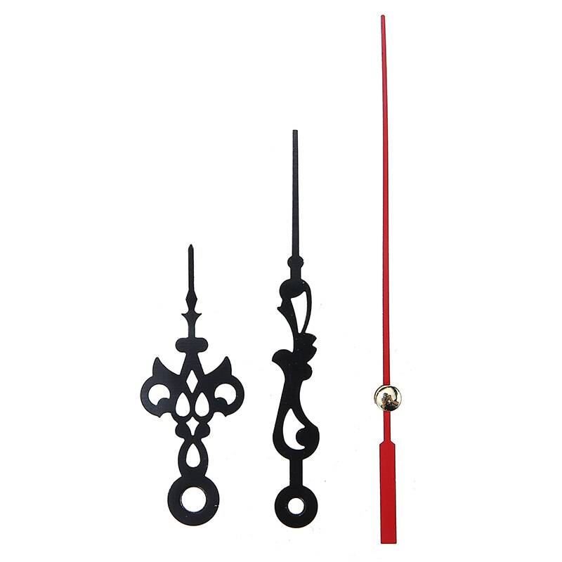 Diy Klok Onderdelen Quartz Klok Motor Voor Wandklok Beweging Onderdelen Zwarte Handen Vervangende Onderdelen Tool Kit Home Decor