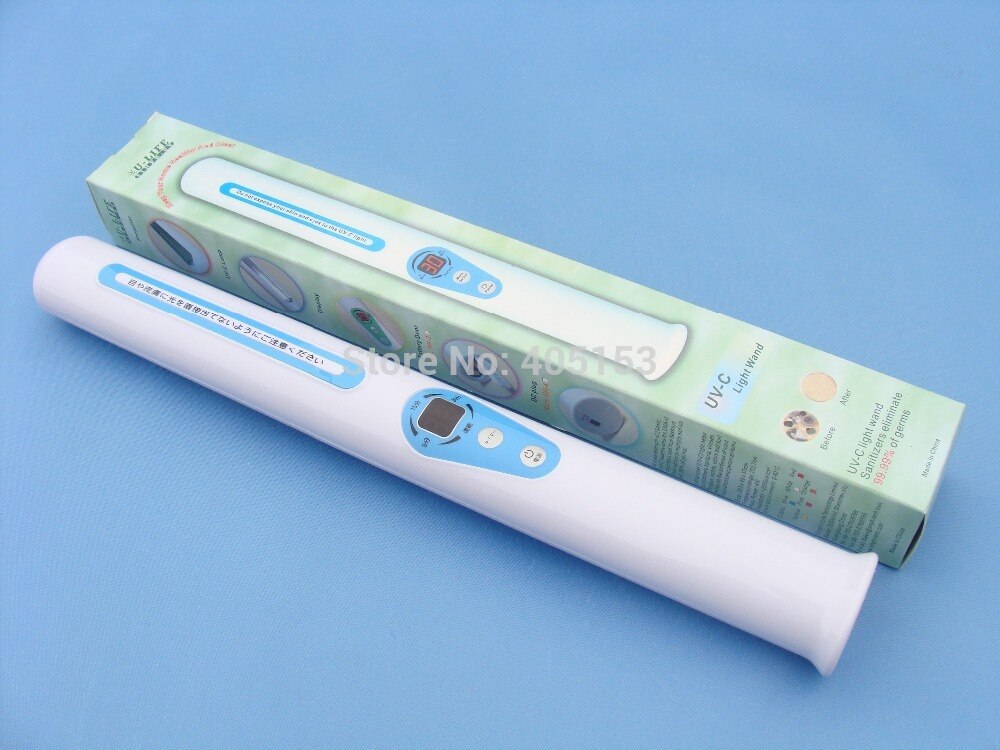 Multifunctionele Uv Sterilisator Draagbare Uv Sanitizer Hand Wand Ultraviolet Licht Doden Bacteriën Germ Sterilisator