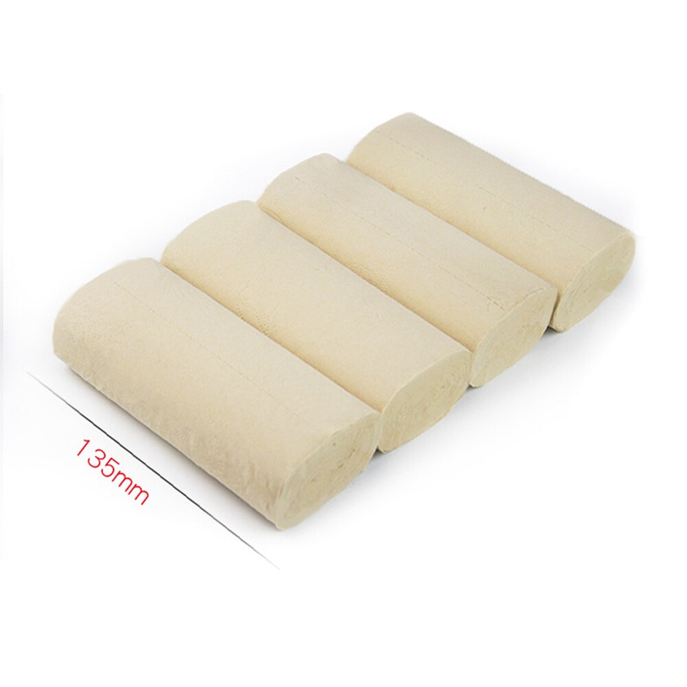 12 rollos de papel higiénico para el hogar con 4 capas de grosor y suave Antipiel sin agente fluorescente buena absorción de agua FP8