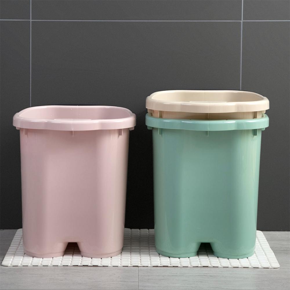 Super stor plast hink fot bad hink badrum fot badkar handfat tvätt hinkar bärbar vattenbehållare hink