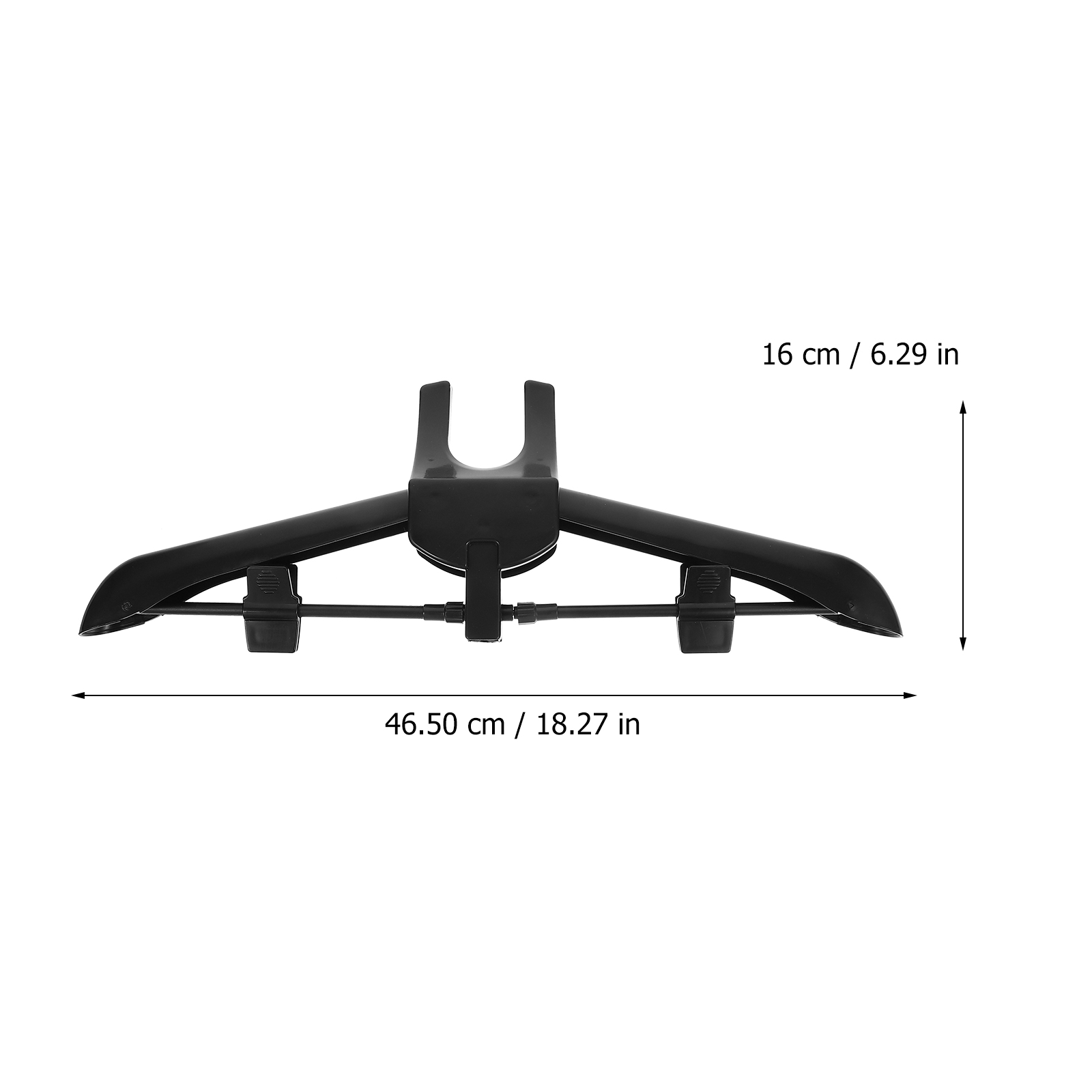 Kledingrek Opvouwbare hanger Drogen Kledingstomer Accessoires Gesloten mand met deksel