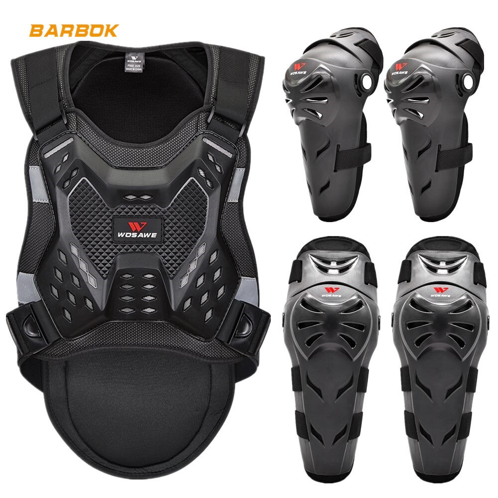 WOSAWE Protective Gear Adult MTB Motorcycle Armor Snowboard Skateboard Ski Chest Body Protection Motocross Protector Turtle