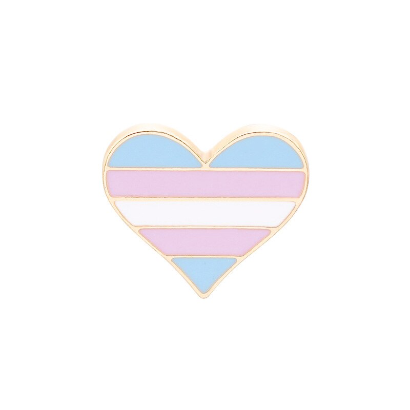 1PC Liebe Ist Liebe Regenbogen Herz LGBT Stolz Tasten Geschmack Abzeichen Homosexuell Lesben Symbol Stift Liebe Ist Gleich DIY näHenne Zubehör: B