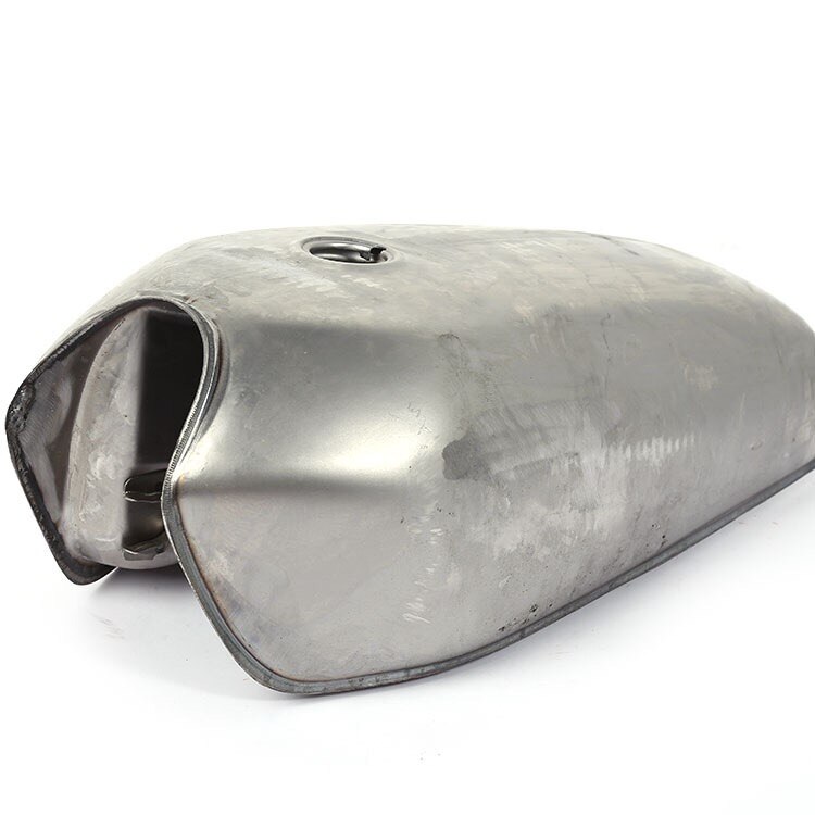 CG CG125 CG150 Motorcycle Bare Metal Fuel Tank 9L Retro Refit Motorbike Oil Tank Petrol Tank