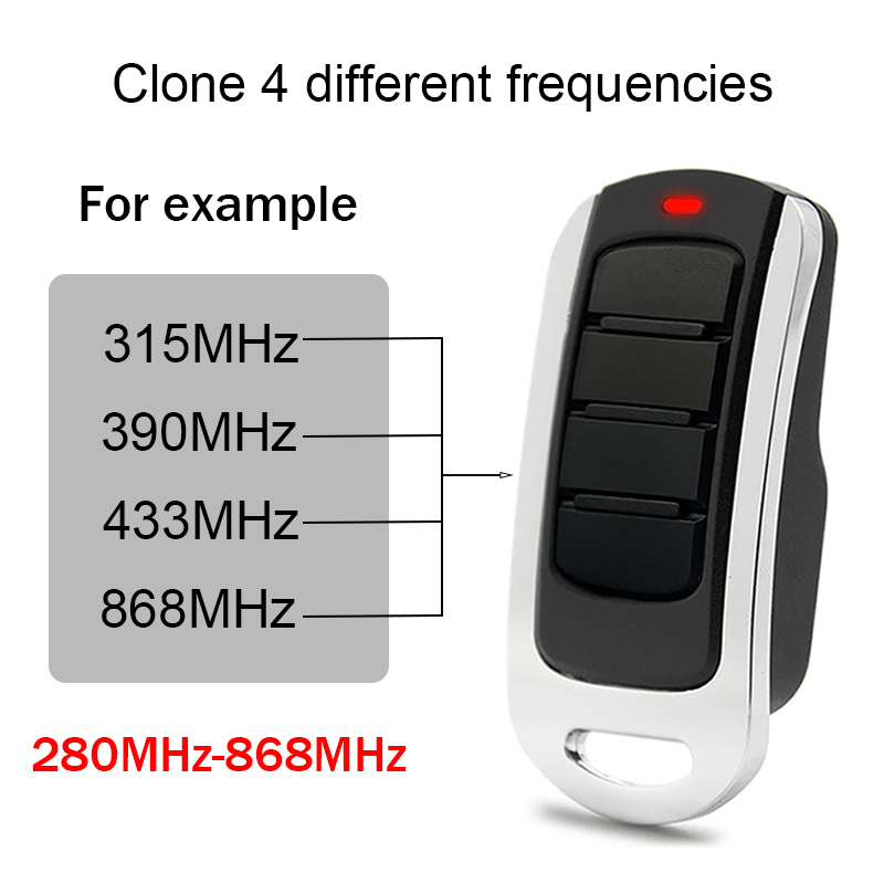 ERREKA SOL / LIRA / VEGA / ROLLER Garage Door Remote Control 433.92MHz 868MHz ERREKA IRIS 2 4 Remote Control Garage Door Opener