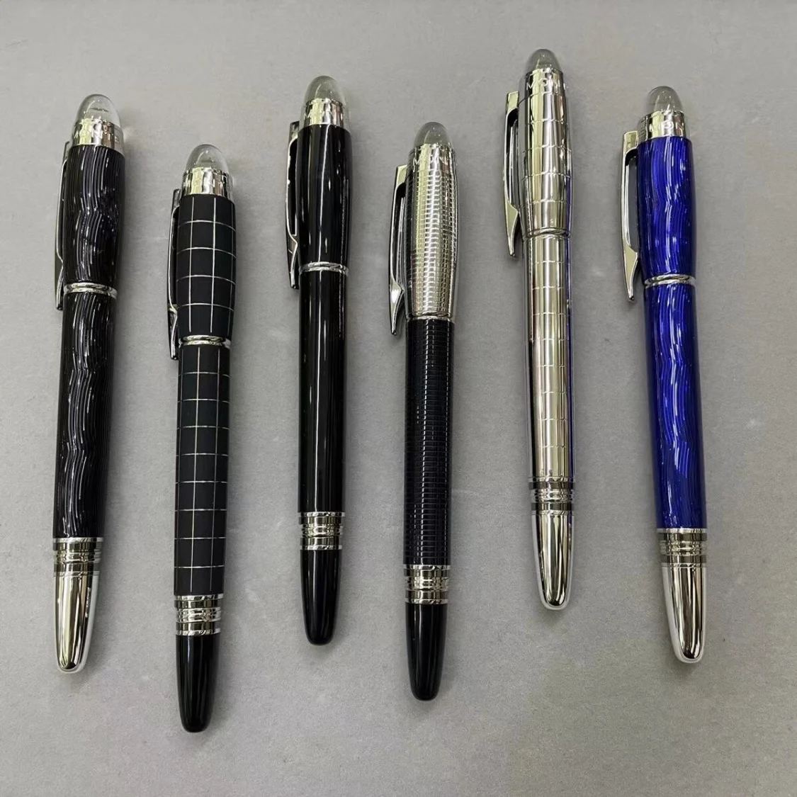 Bolígrafos de Gel de estrella de lujo, bolígrafo de tinta Mb, bolígrafo de , bolígrafos de barril giratorios para escribir