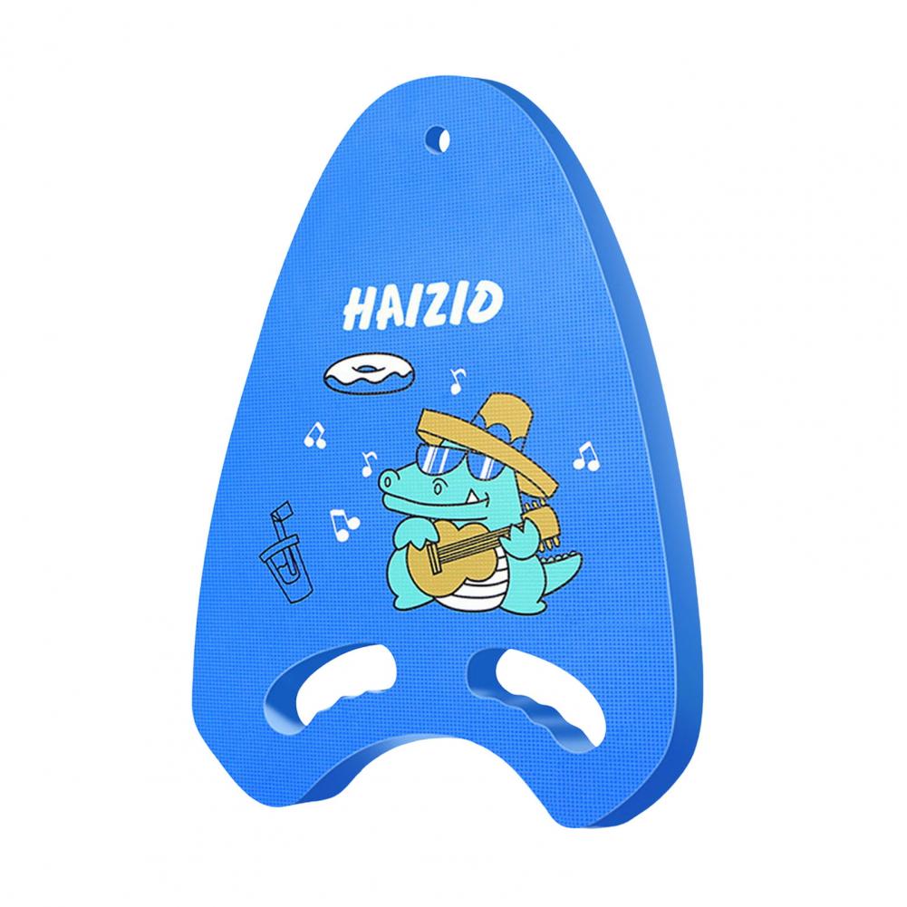 Children Swimming Kickboard Swim Training Aid with Handrail Holes Cartoon Swim Board Summer Pool Party EVA Swim Float Board: Navy Blue