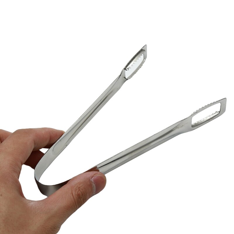 Stainless Steel Small Food Serving Tongs Cook Tools Mini Kitchen Tong Sugar Clamp Tongs Clamp Tea Party Bar Accessories