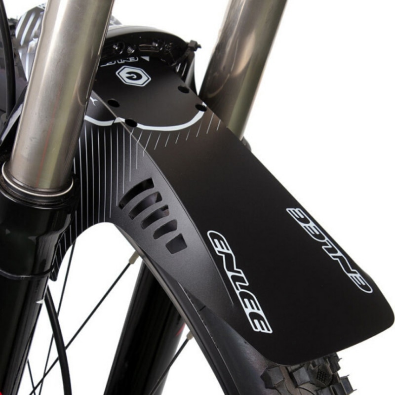 Guardabarros trasero y delantero duraderos para bicicleta, con 6 correas de fijación, para ciclismo de montaña o de carretera