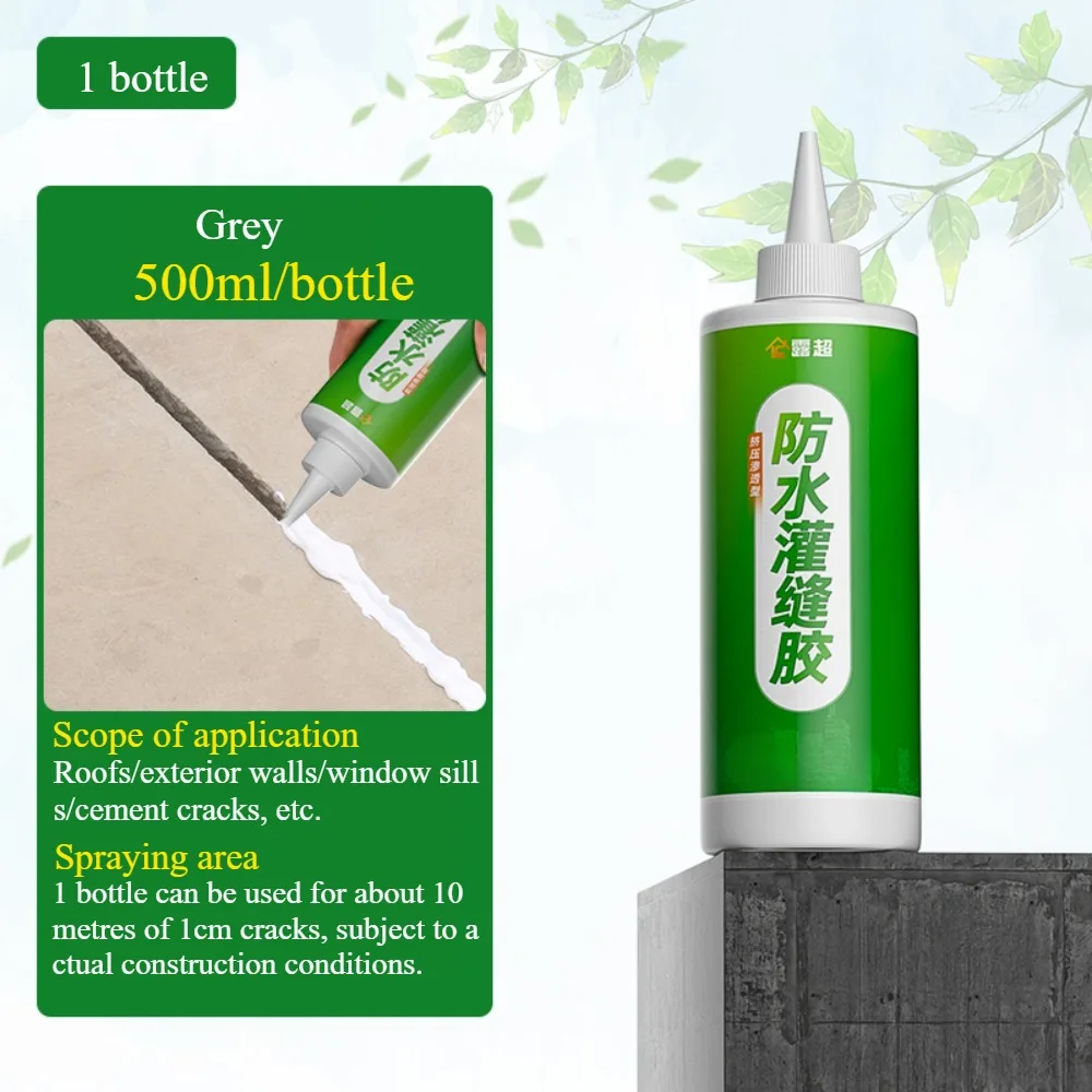Waterdichte Kit Dak Vloer Breeuwen Lijm voor Beton Gezamenlijke Vullen Afdichtmiddelen Crack Reparatie Muur Gezamenlijke Kalefateren Lijm: Beige