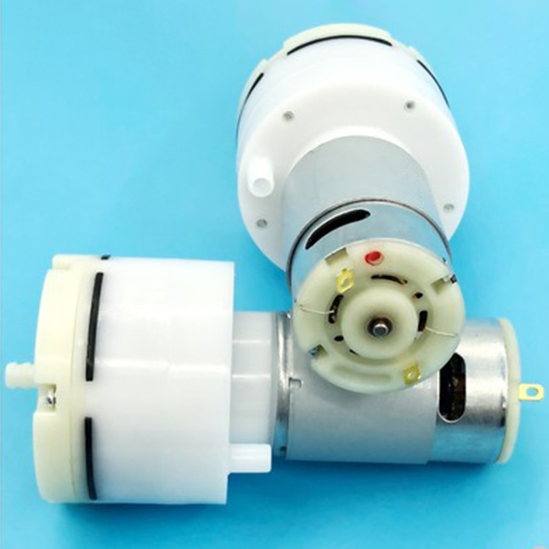 2 Stück 12V Mini-Membranluftpumpe 59x27mm – Für Aquarien, Kosmetik & Mehr (DC 4,8-12V)