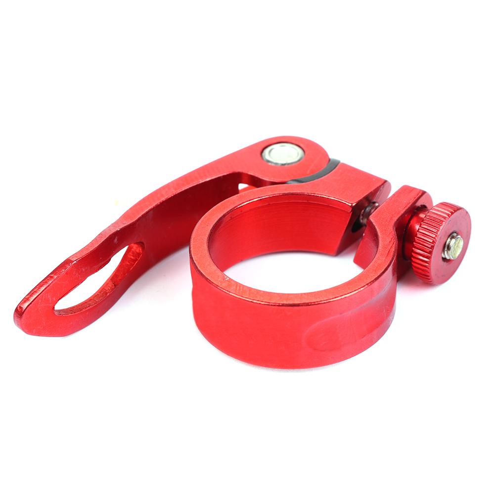 Fiets zadelpen aluminium 31.8mm zadelpenklem snelspanner mtb fiets zadelpen buisklem mtb mountainbike zadelpenklem
