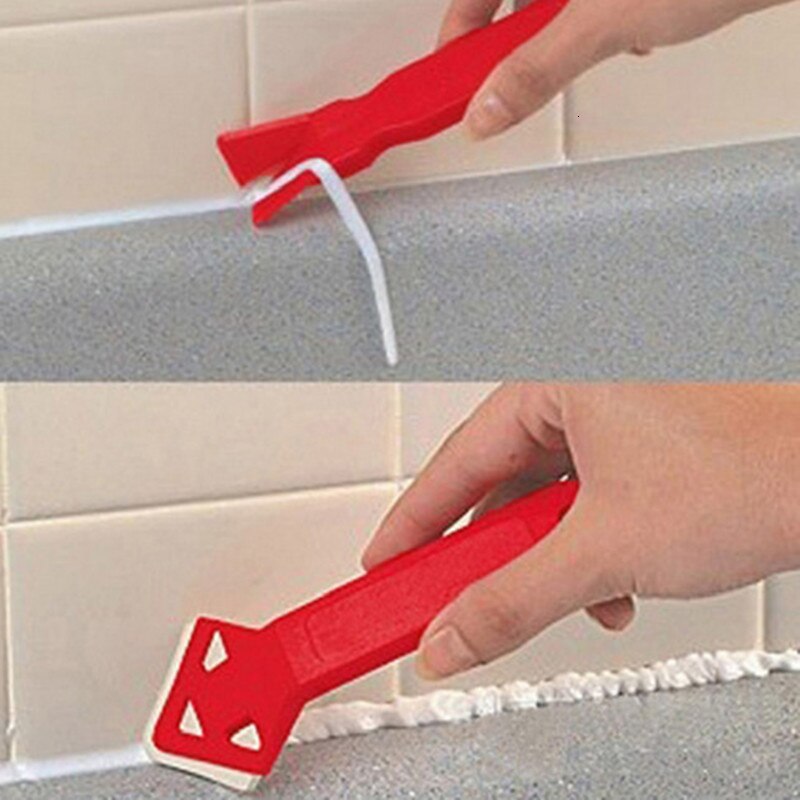 Window Spatula Clear Scraper Caulk Removal Tool Scraper Squeegee Set Ceramic Glass Oven Squeegee Flooring Tools Window Scraper: 9