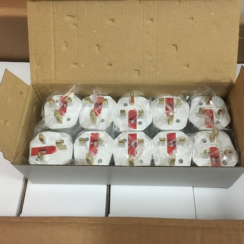 Multifunctionele Eu Euro Europese Naar Uk Stekkers Adapter Power Converter Stekkers 2 Pin Socket Reizen 250V 13A Universele Adapter