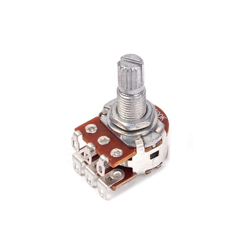 Electric Guitar Toggle Switch 3 Way In Black (Rhythm Treble) With 1Pc MN500K Dual Blend Balance Potentiometer(POT)