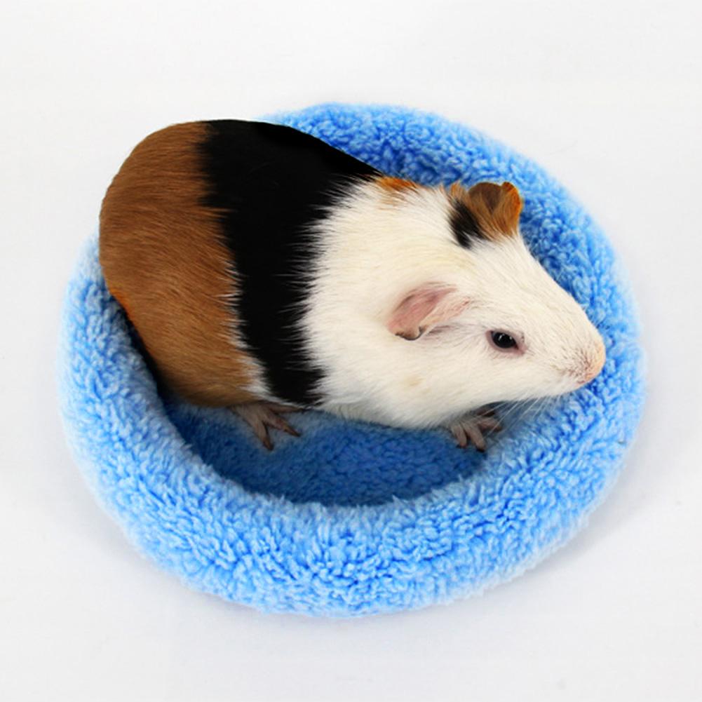 Cute Animal Pet Rabbit Guinea Pig Hamster House Bed Washable Winter Warm Soft Guinea Soft House Guinea Pig Accessories