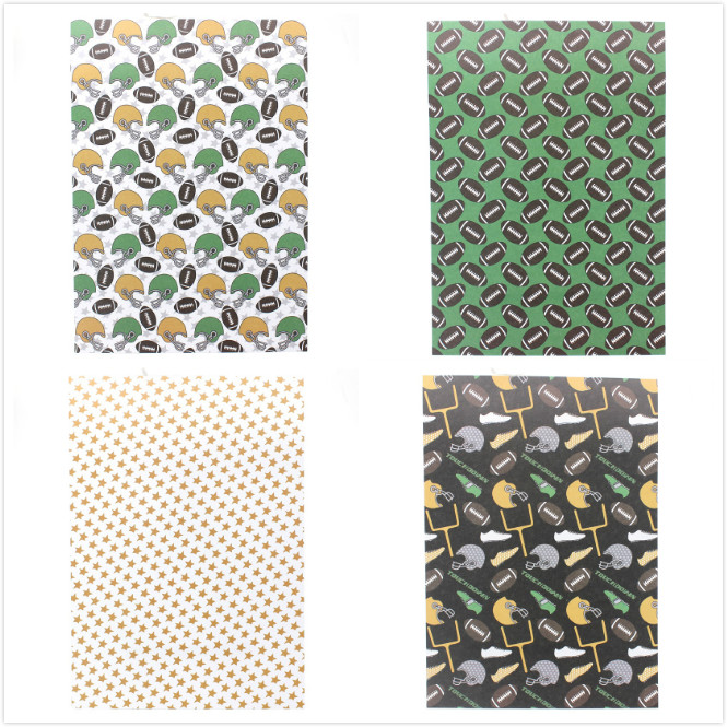 KSCRAFT Football 12sheets/lot A5 Single-side Printed papercraft art paper handmade scrapbooking kit set books
