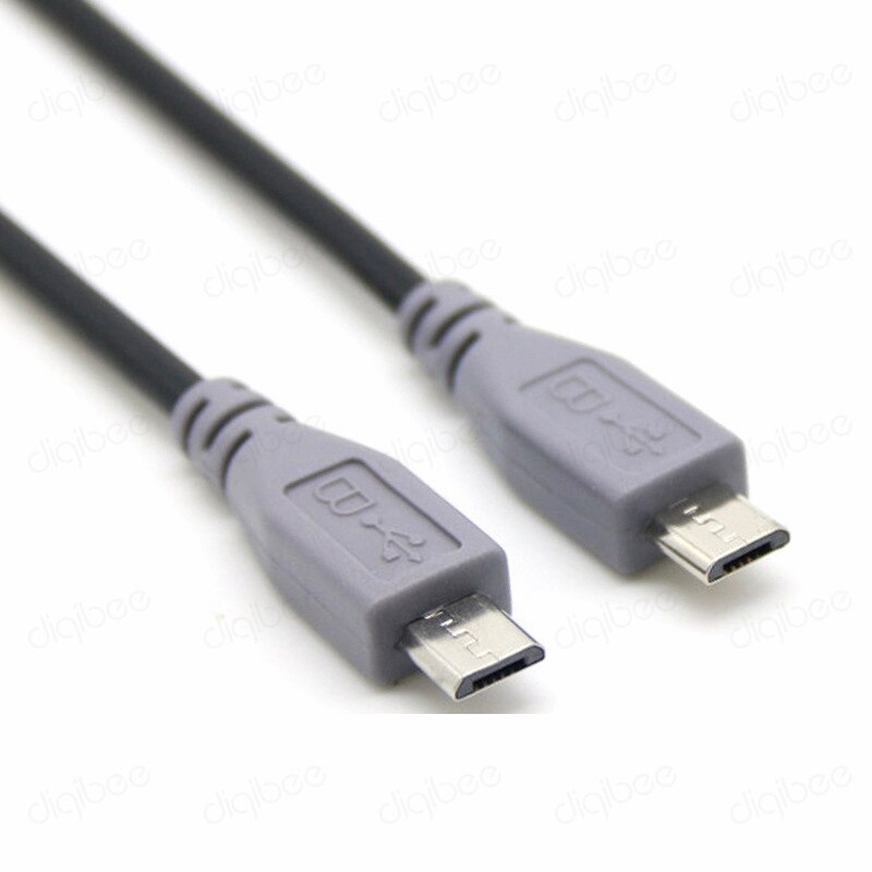 1Pcs Male to Male Micro USB to Micro USB OTG Data Charger Cable for UVC USB Camera Glasses U-Disk and Android Smart Phone Tablet