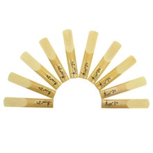 10 Pcs Eb Alto Saxophone Reeds 2.5 Premium Cane for Musical Instrument Accessories