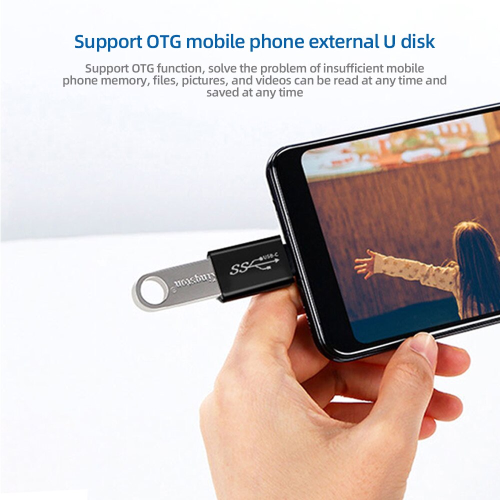 !! Уzz adattatore OTG da tipo C a USB 3.0 connettore convertitore da USB C a USB maschio femmina per Macbook Pro Air Samsung S10 S20 Xiaomi