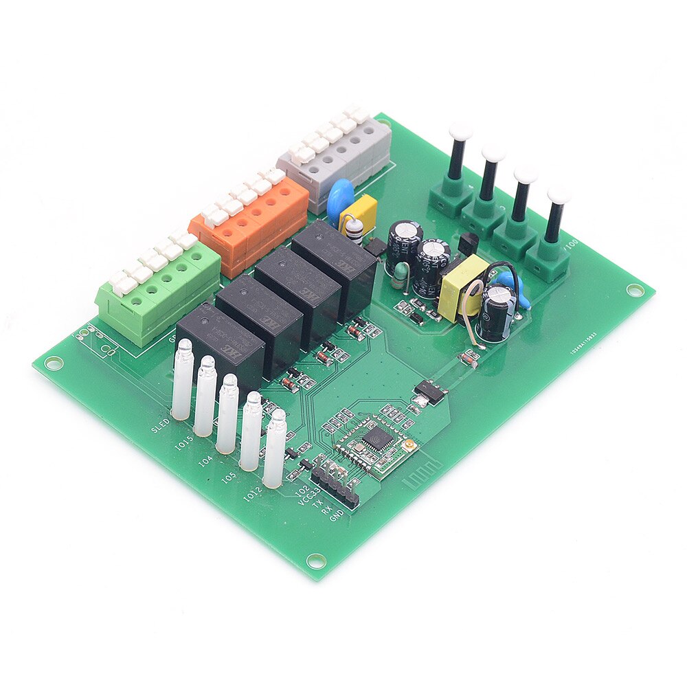 Itead Sonoff 4CH R2 Wifi Schalter 4 Gang 4Way Din-schiene montage auf/off Wifi Drahtlose Fernbedienung Schalter Für Smart Home 10A/2200 Watt