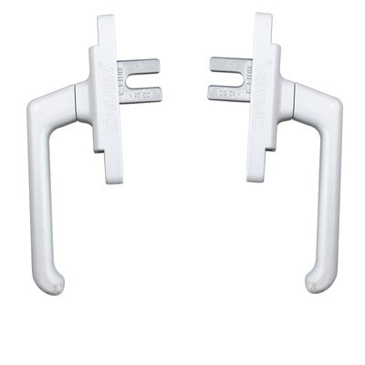 Deur En Raam Transmissie Handgrepen Aluminium Platte Open Opknoping Venster Turn Handvat: right / WHITE