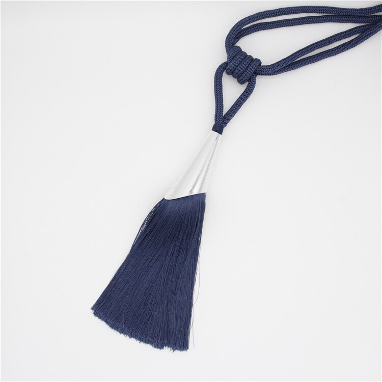 2Pcs/Pair Curtain Brush Tiebacks Tassel Fringe Hanging Belt Balls Curtain Accessories Holderback Tie Backs Lashing Bind: color08