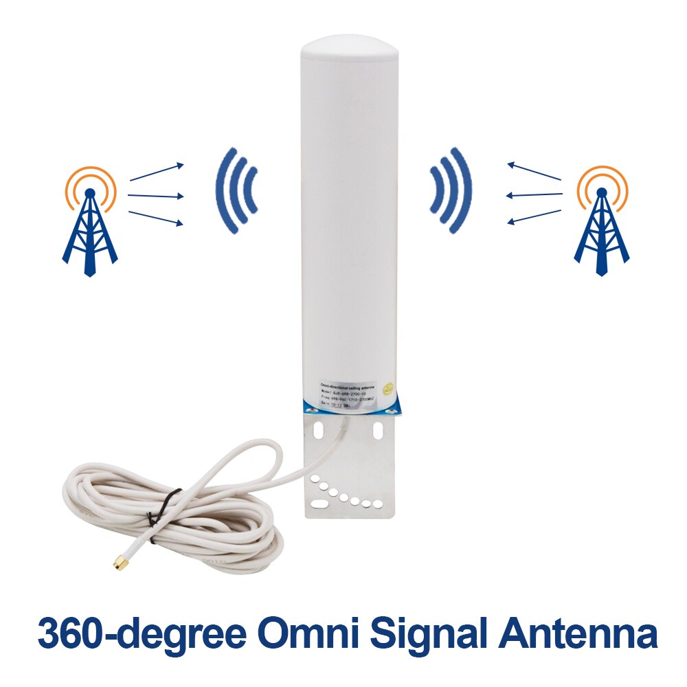 5M 3g 4g omnidirectional antenna External Antenna Outdoor Indoor Antenna For Gsm Cdma Pcs Wlan 4g Lte Signal Repeater Booster