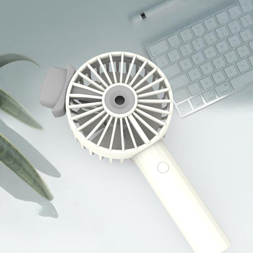 W15 Draagbare Mini Fan Handheld Fan Thuis Bureau Speed Verstelbare Usb Oplaadbare Fan Luchtkoeler Conditioner