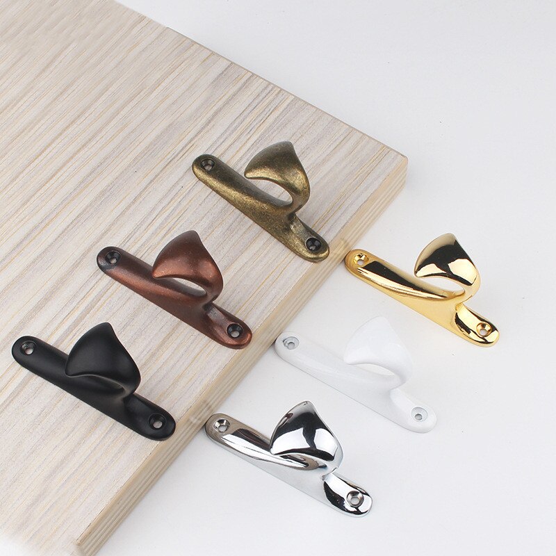 Zinklegering Slaapkamer Kleerhanger Muur Decoratieve Haak Sleutel Sjaal Handtas Opslag Hanger Badkamer Rack