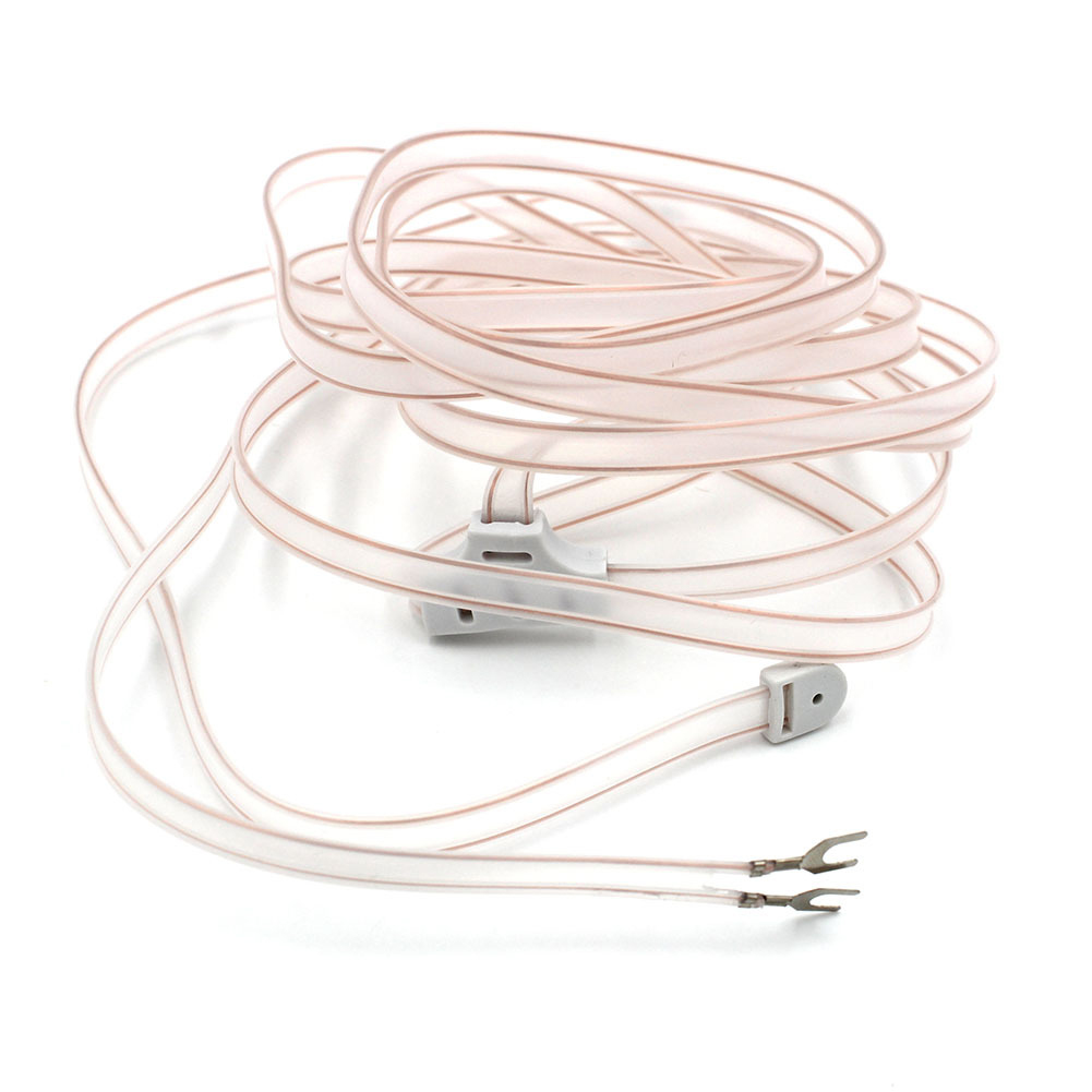 1.5m antenn mottagare kabel 300 ohm multipurpose t typ transparent home fm pe stereo mottagare med 2 stifts dipol radiokabel