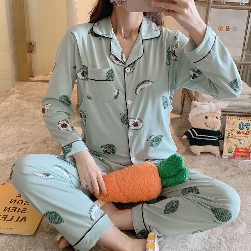 Frühling Herbst Schwangere Frauen Nüsingen setzt Druck Mutterschaft Stillen Pyjama Winter Schwangerschaft Nachtwäsche Anzüge Mütterlichen Kleidung: 5 / M