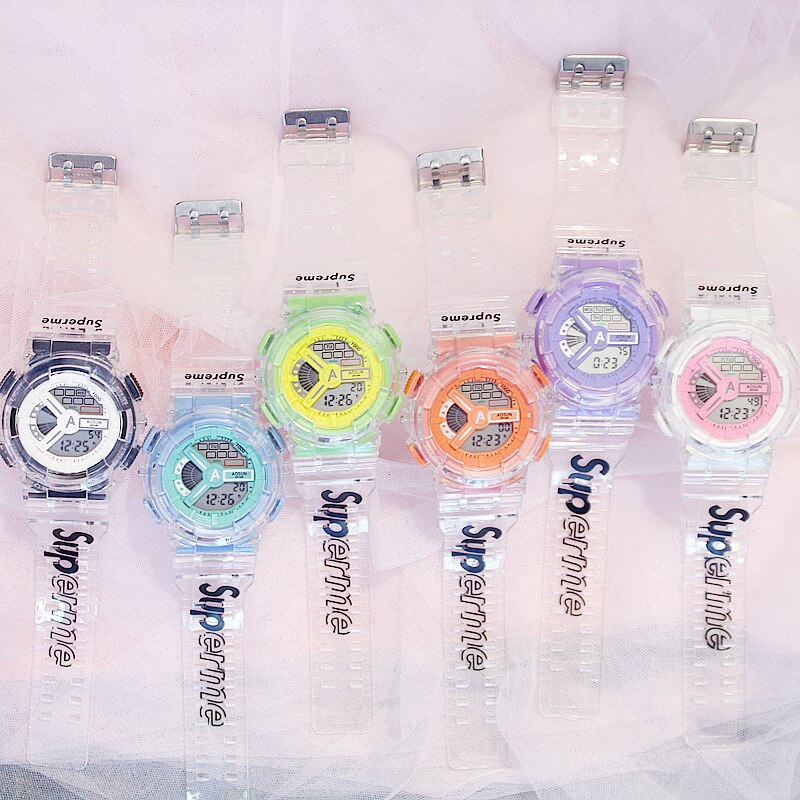 Sport montre numérique hommes femmes veilleuse LED montre Silicone électronique garçon fille montre Couple montres enfant horloge relogio reloj