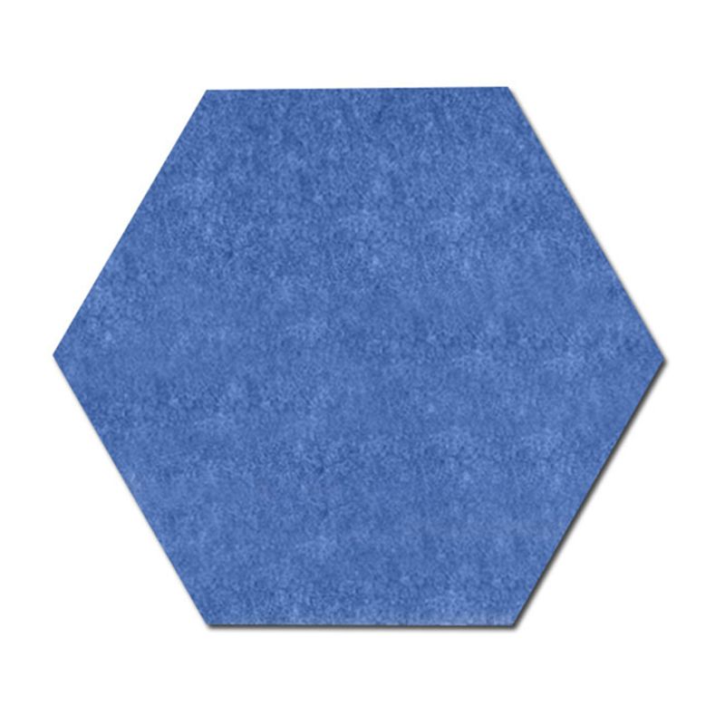 5Pcs Hexagon Vilt Pin Board Zelfklevende Bulletin Memo Foto Kurk Boards Kleurrijke Foam Muur Decoratieve Tegels