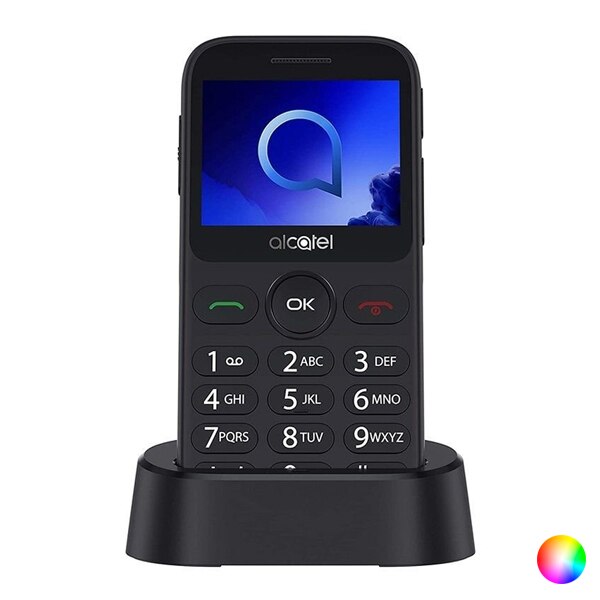 Alcatel-teléfono móvil 2019G, pantalla de 2,4 pulgadas, 16 MB, batería de 970 mAh, Bluetooth