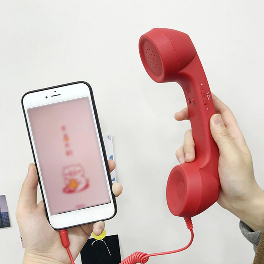 Drahtlose Telefon Empfänger Retro Schnurlose Telefon Retro Hörer Bluetooth-kompatibel Handy Handheld Empfänger Kopfhörer