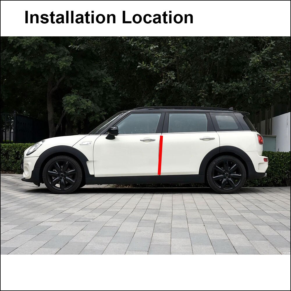 Tira de sellado de goma para puerta de coche, accesorios universales para VW Golf 4 5 6, Ford Focus, 0,8 M, 1 par