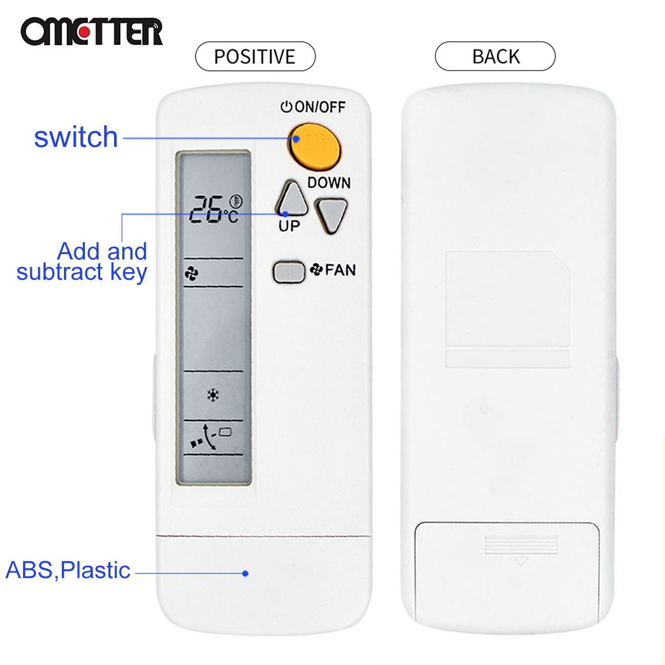 BRC4C151 is Suitable for DAIKIN general AC remote control BRC4C4C155 BRC4C4C4C4C4C152