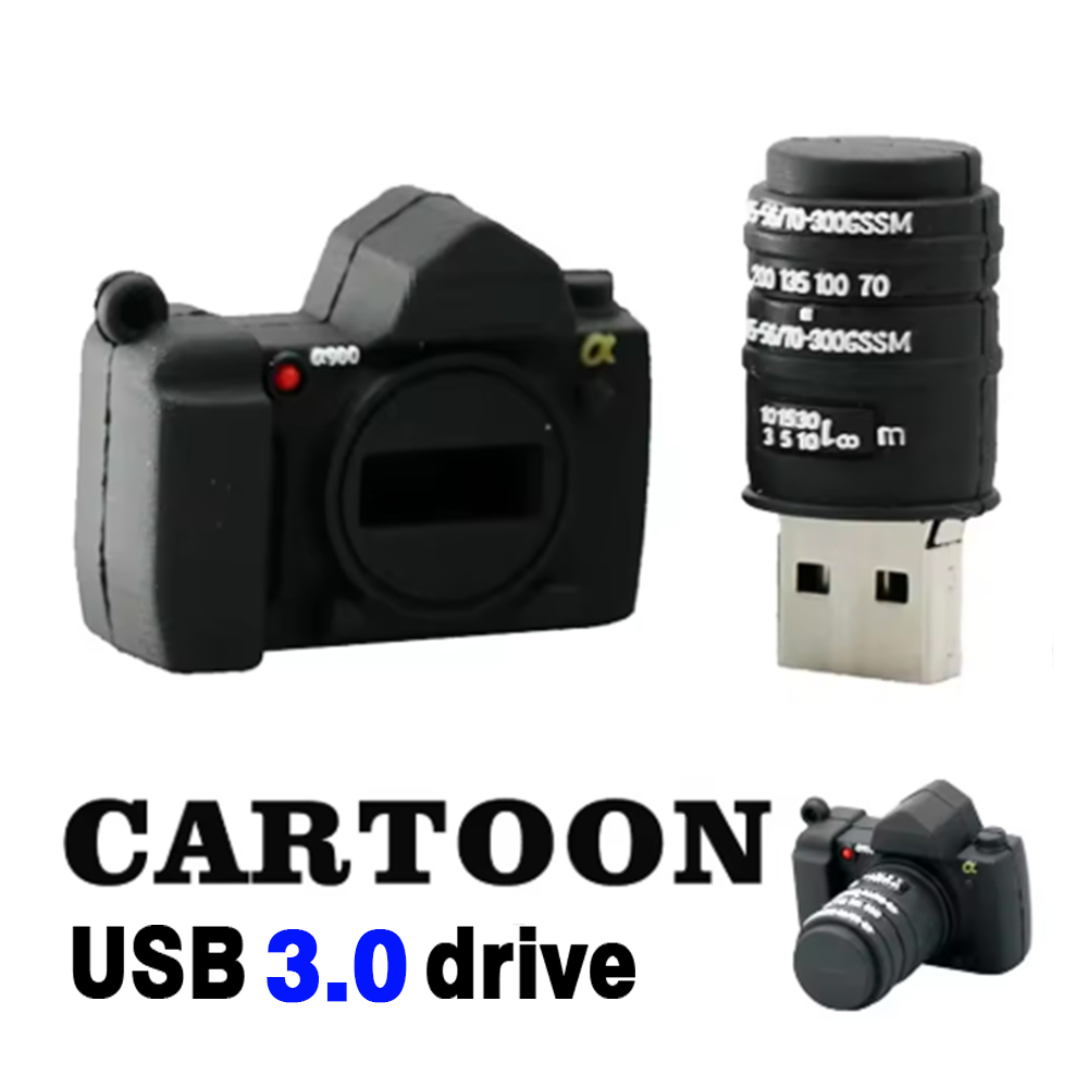 Szybki dysk flash usb 3.0, 128gb pamięci w kształcie aparatu, pendrive fotograficzny 64gb szt ., 32gb pendrive fotograficzny