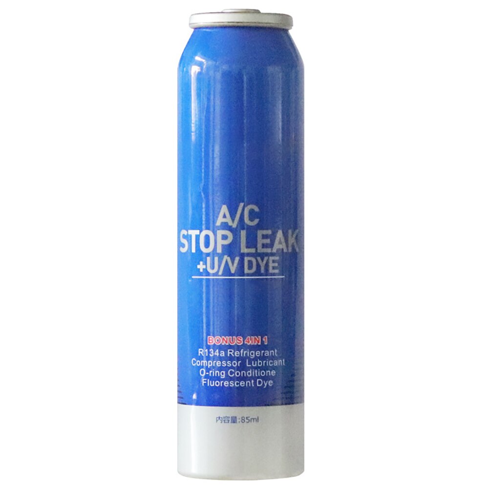Leak Detection Agent Universal Fluorescent Leak Detector Test Dye Agent Automotive Air Conditioning Repair Tool: Purple