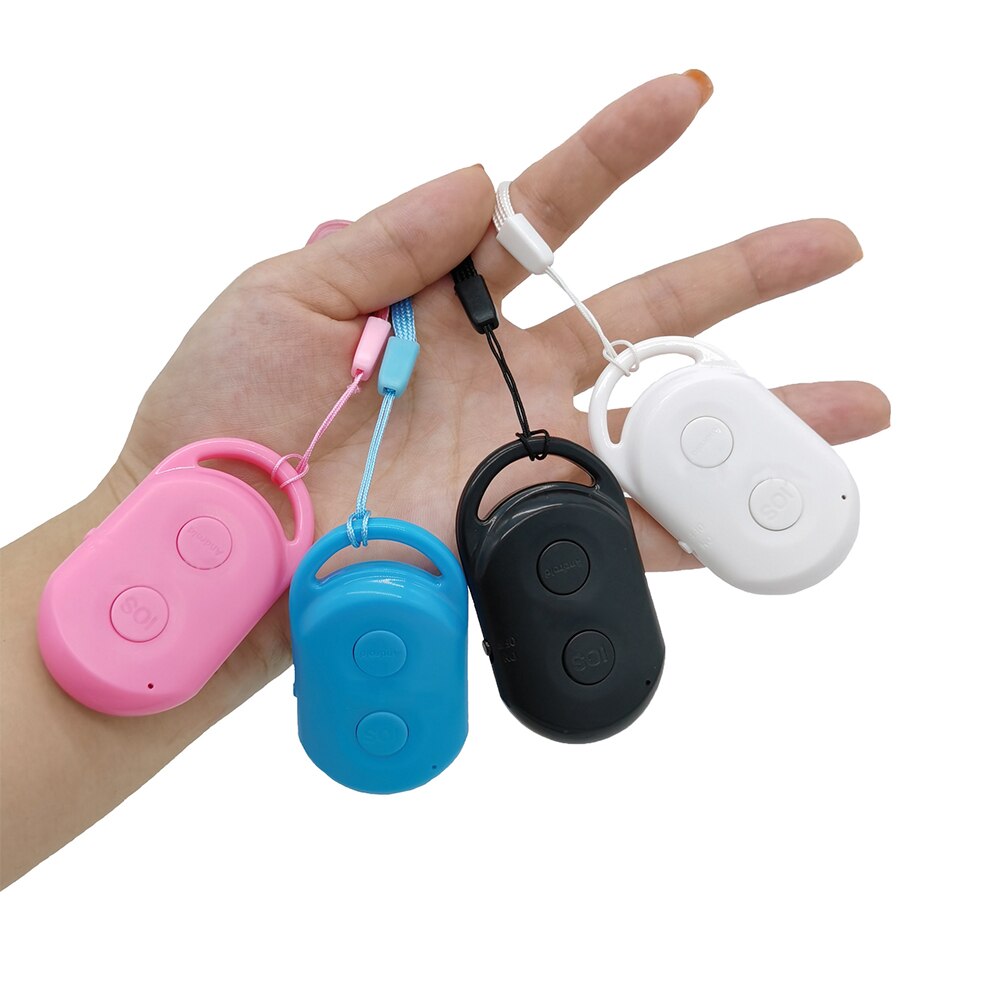 Bluetooth-compatible Mini Remote Controller USB Rechargeable Wireless Dual-button Self-timer Shutter For Smartphone Android IOS