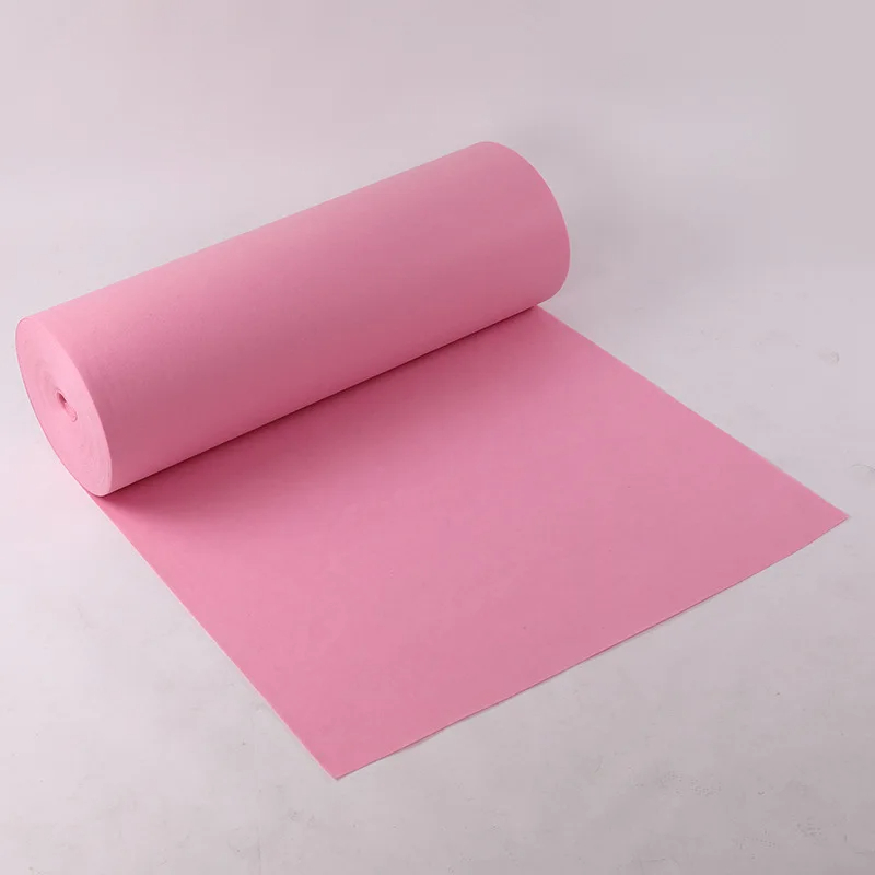 Red Carpet Ceremony Party Stage Rugs Wedding Carpet Wedding Aisle Runner Carpet Anti-slip Wedding White Carpet Wedding: Rose Red / 1M / 100m