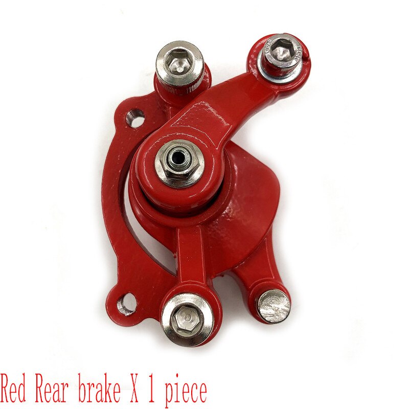 8" Electric Scooter Tyre With Wheel Hub with Brake disc 200x50 Inflation Tyre&inner tube Electric Vehicle Aluminium tire: Red