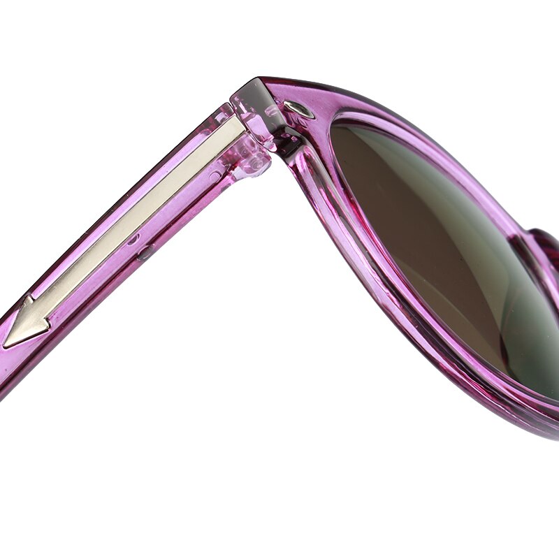 5 kleuren kleurrijke retro zonnebril  uv400 cirkelvormige brillen uv-bestendige klassieke brillen voor dames en heren