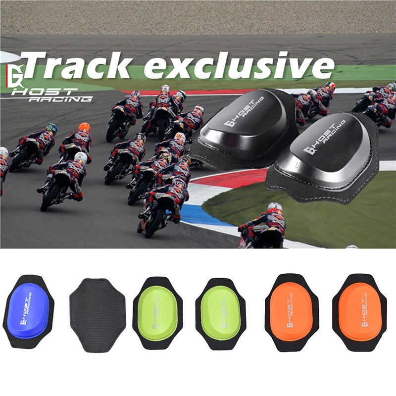 Kniebeschermers slijtvaste blok voor motorbeschermende uitrusting baan kniebeschermers druk elastische kniebeschermers