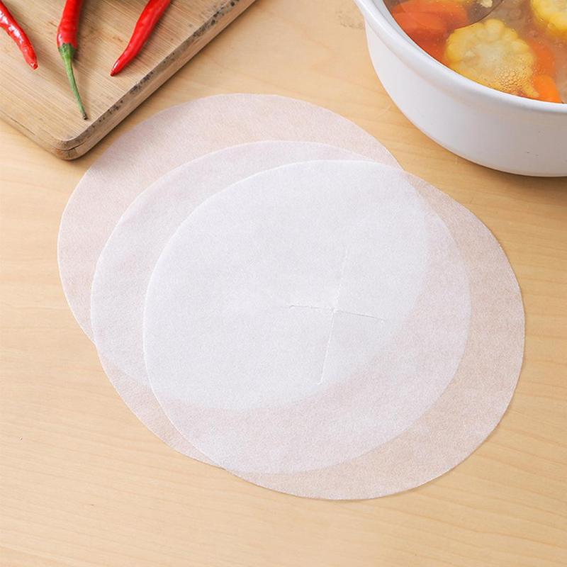 Papier absorbant l'huile de cuisson jetable, 12 pièces, feuille compacte Non toxique, contrôle de l'huile, accessoire de cuisine: Default Title