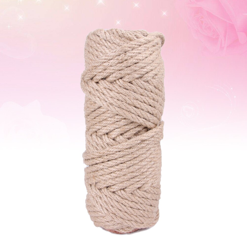1PC 10M Long Sisal Hemp Rope Cat Scratching Post Accessories Sturdy Cat Climbing Board Material Cat Grinding Claw Material