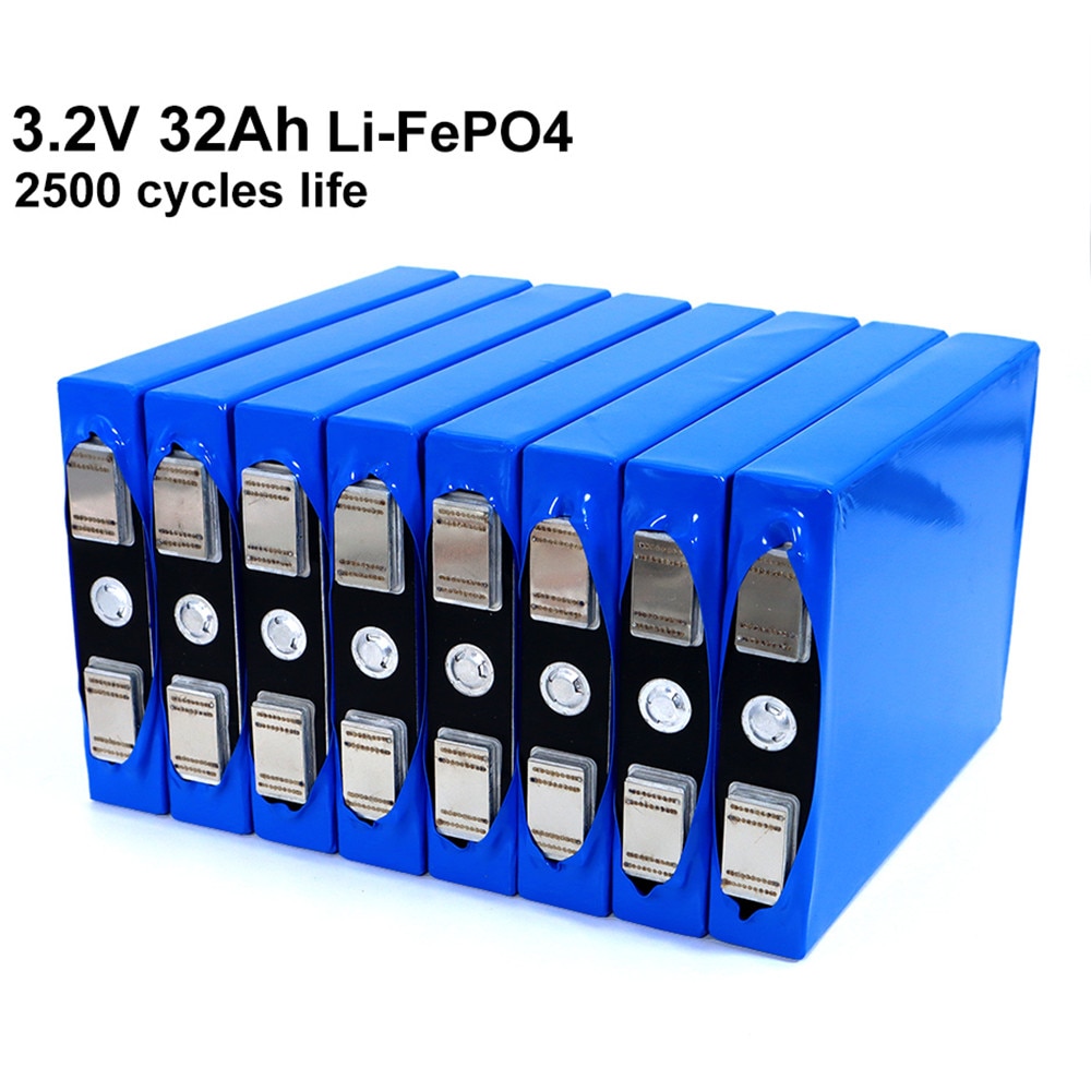 3,2 V 32Ah batterie pack LiFePO4 phosphat Große kapazität 32000mAh Motorrad Auto motor batterien änderung Nickel