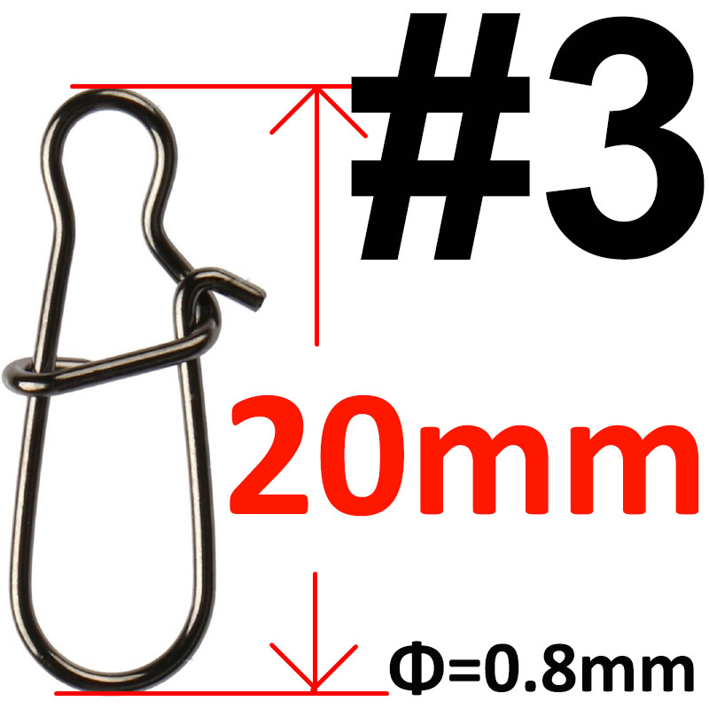 Gancho de pesca de acero inoxidable, enganchado a presión de 50 o 100 piezas, accesorios de Clip, aparejos para Barril giratorio, señuelo: Gris claro